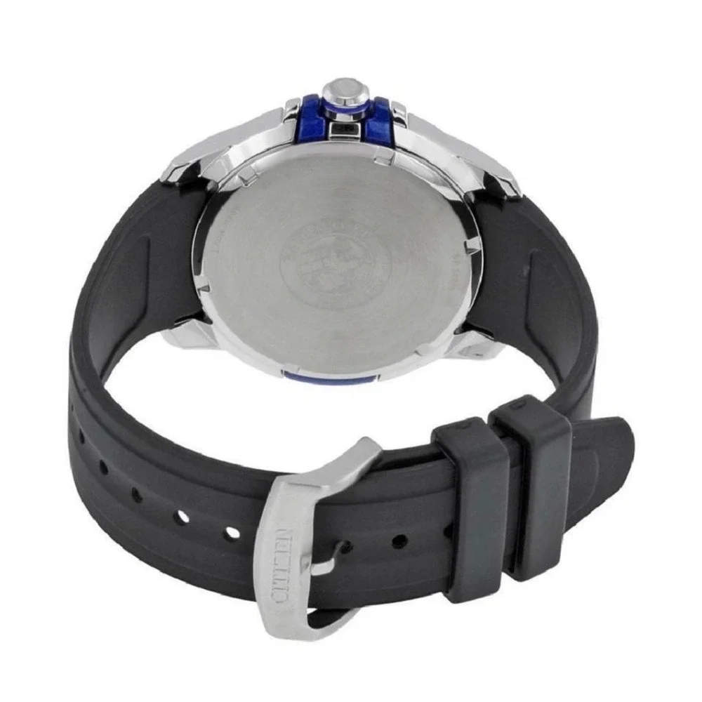 Citizen AR 2.0 Eco-Drive AW1151-04E Men's 44mm Black Blue WR100 Watch